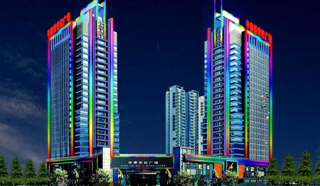 LED building lighting engineering application case